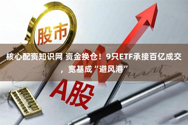 核心配资知识网 资金换仓！9只ETF承接百亿成交，宽基成“避风港”